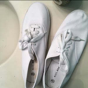 White Leather Sneakers